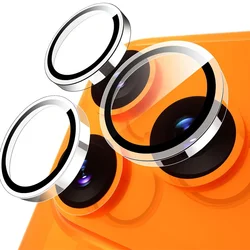 Transparent Camera Lens Protector - Clear Back Glass Ring Cover - iPhone 17 (Transparent)