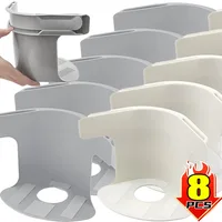 Support de drap de lit Invisible, 1/8 pièces, attaches, support fixe antidérapant, couverture de canapé robuste, Clips de serrage d'angle 1