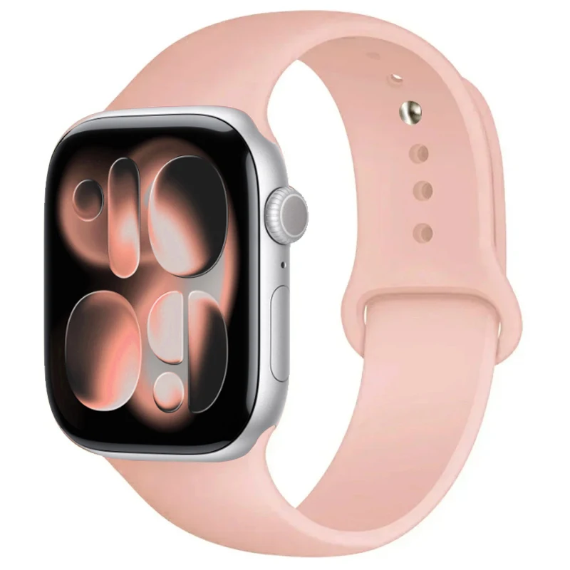 Premium Silicone Sport Strap for Apple Watch - Versatile and Durable Band Replacement