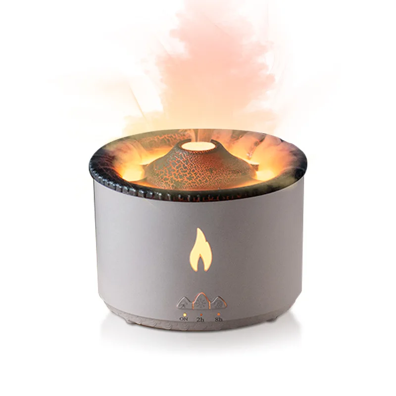 

New Type of Flame Humidifier Aroma Diffuser Air Purifier Ultrasonic Essential Oil Aromatherapy Machine