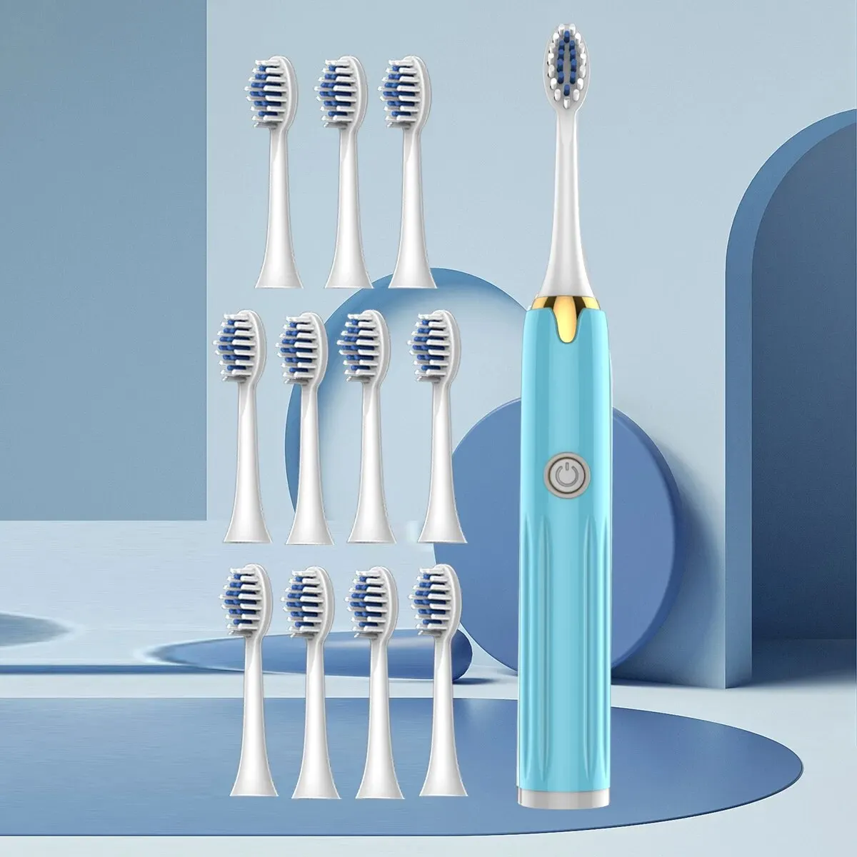Adult Electric Toothbrush B1 Smart Brushing IPX7 Waterproof Replaceable Brush Head adult electric toothbrush
