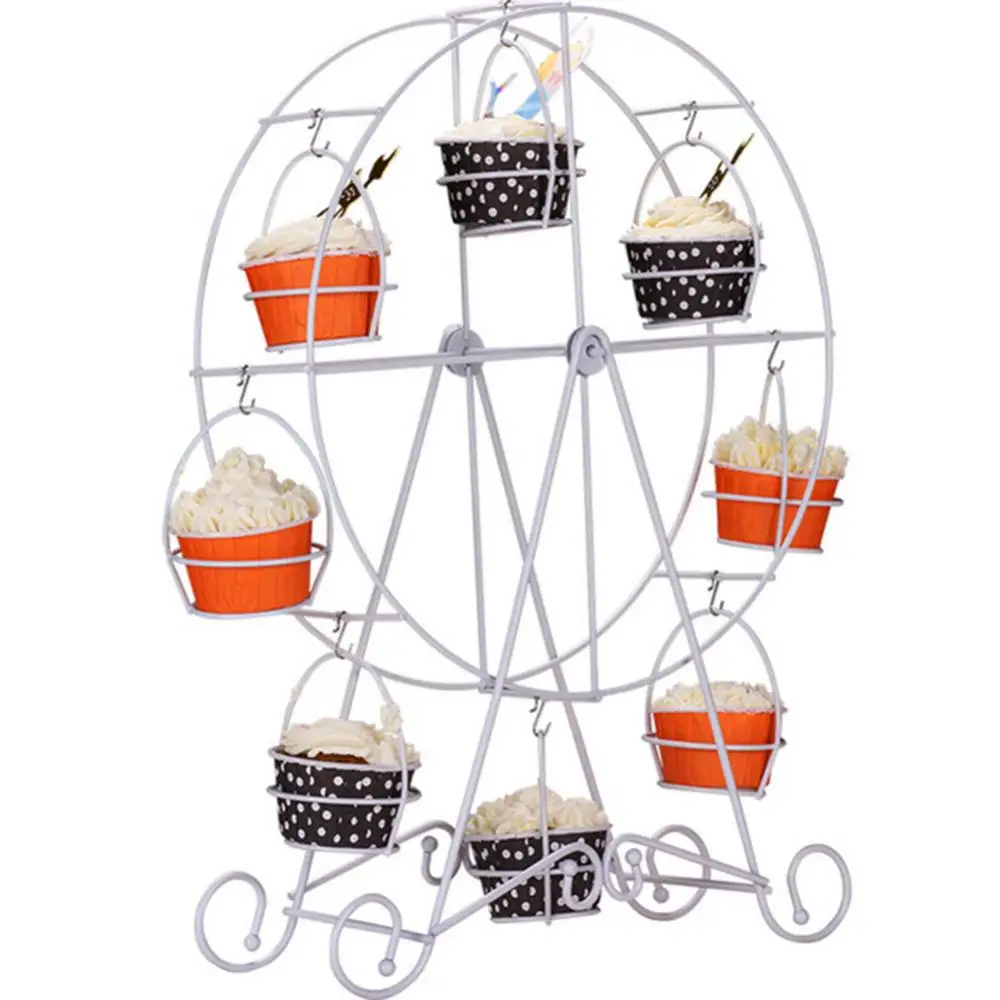 Metal Ferris Wheel Cupcake Holder Wedding Birthday Party cake stand