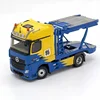 1:64 Scale Model Car Alloy Diecast Benz Unique Model × Tiny Double Decker Car Trailer LHD Diecast Model Car for Girl Boy Gifts 6