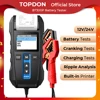 TOPDON BT300P Battery Tester with Printing 12V Digital Charging Cranking Test Tools for Car Auto Analyzer Vehicle 100-2000CCA 1