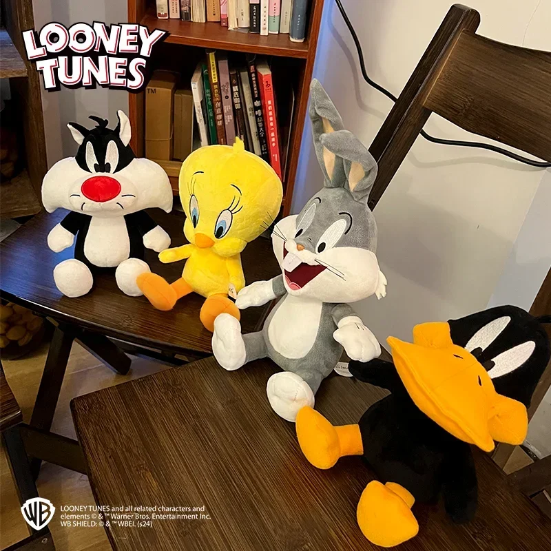 Neue 20 cm klassische Looney Tunes Bugs Bunny Cartoon Stofftier Puppe Tweety Cyclone Daffy Plüschtier Figur Kindergeschenke – Detail 7