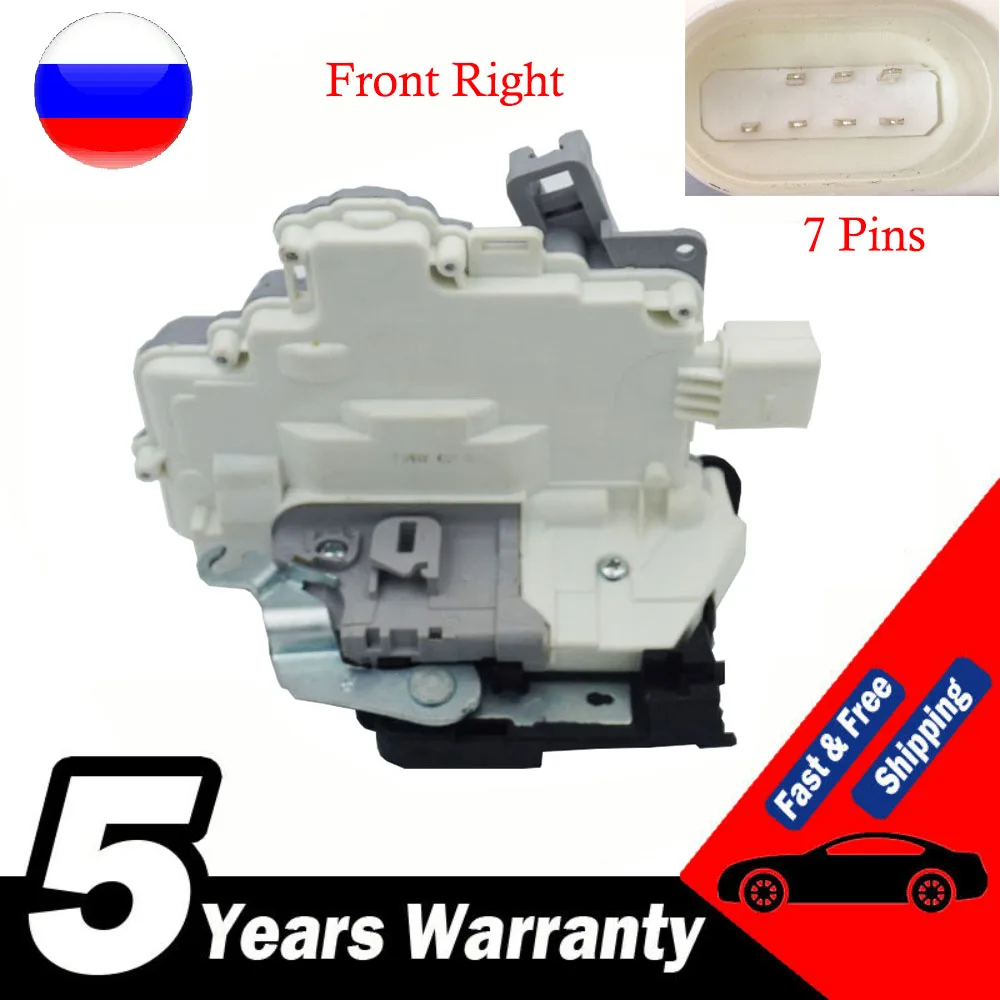 

For Seat Altea Toledo 3 mk3 Leon Altea XL 5P1 5P2 1P1 5P5 5P8/VW EOS 1F7 1F8 Front Right Door Lock Latch Actuator 1P1837016