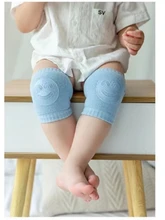  Baby Knee Pad Cotton Anti Slip Kids Safety Crawling Elbow Cushion Infant Toddler Leg Warmers 0-3 Years Old 