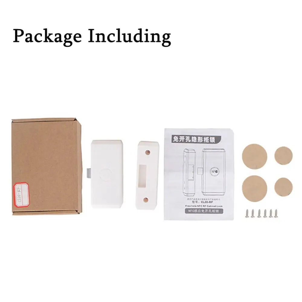 Invisible Lock Keyless Drawer Switch Smart Bluetooth Drawer Lock File Cabinet Tuya APP NFC Sensor