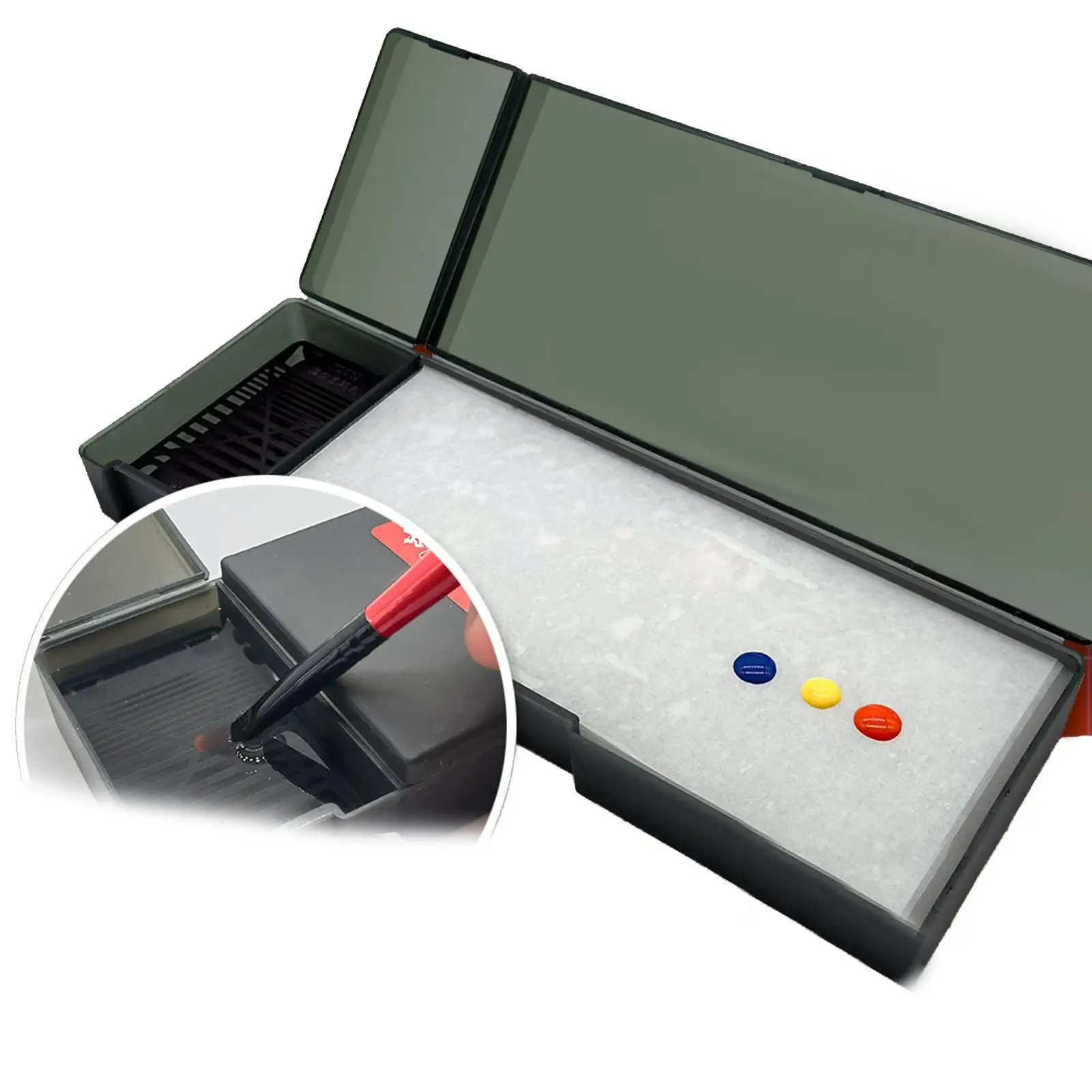 Wet Palettes Paint Palettes And 10 Acrylic Palettes Paper for Model