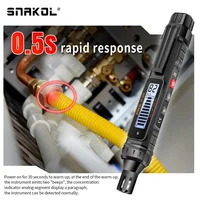Snakol Gas Leak Detector Combustible Natural Co2  Alcohol LPG Methane Analyzer Rechargeable Buzzer Alarm PPM LEL Tester 3