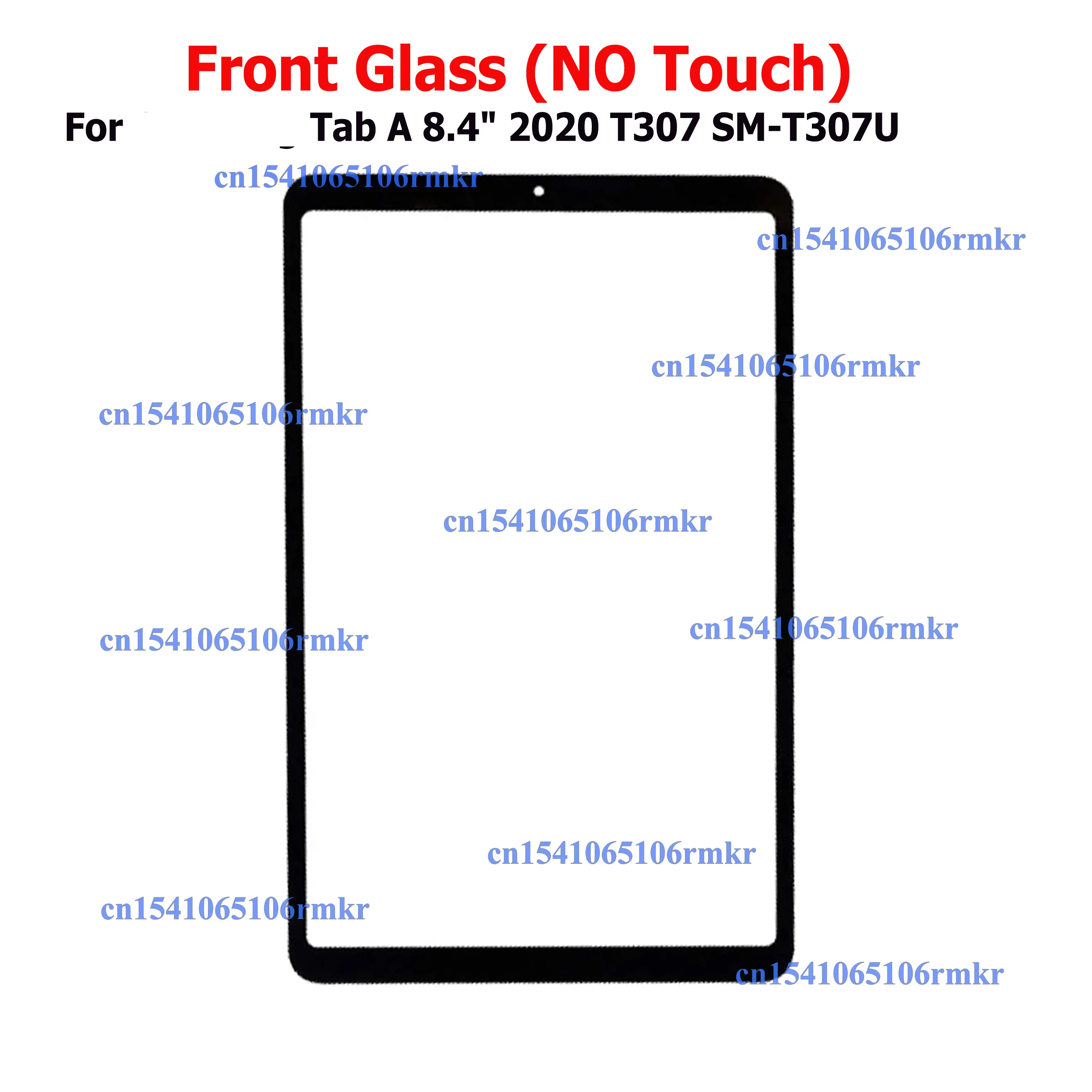 8.4'' New Glass With OCA For Tab A 8.4 T307 T307U SM-T307 SM-T307U Touch Screen Glass Outer Panel Replace