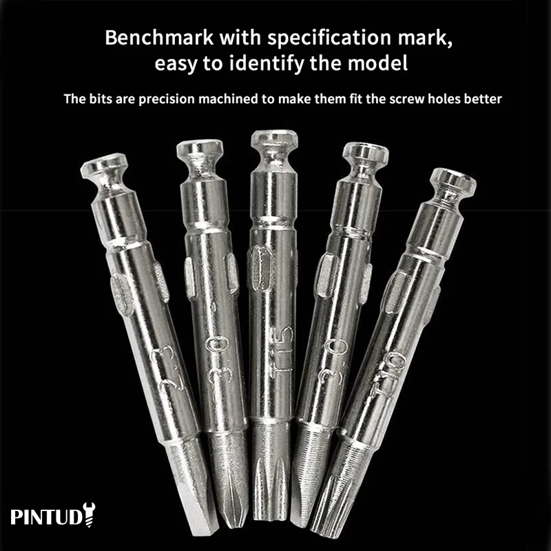 Mini-Präzisions-Schraubendreher-Set, 25-in-1, elektronischer Torx-Schraubendreher, Öffnungs-Reparatur-Werkzeug-Set für iPhone, Kamera, Uhr, Tablet, PC – Detail 5