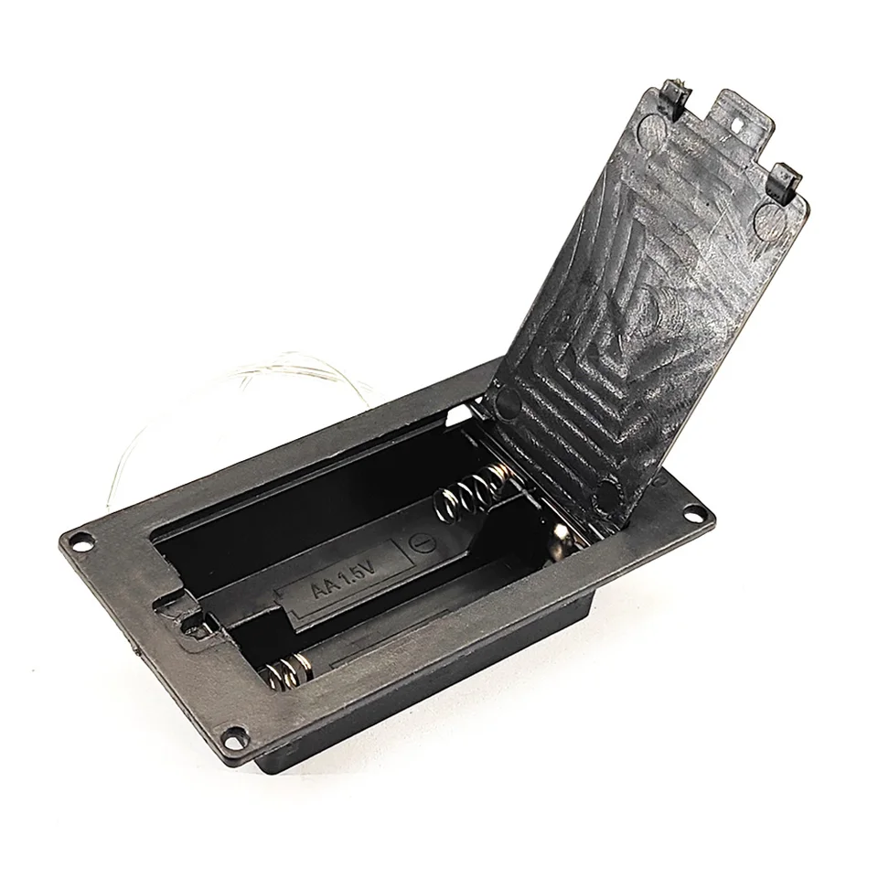 AA Battery Holder with Switch and Leads