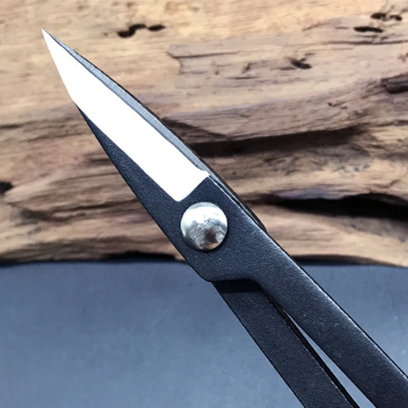 A50I Gardening Shears Can Cut Aluminum Wire Buds Clip Pruning Shears Cut Sprigs Of Boxwood Black Pine Bonsai Scissors 2