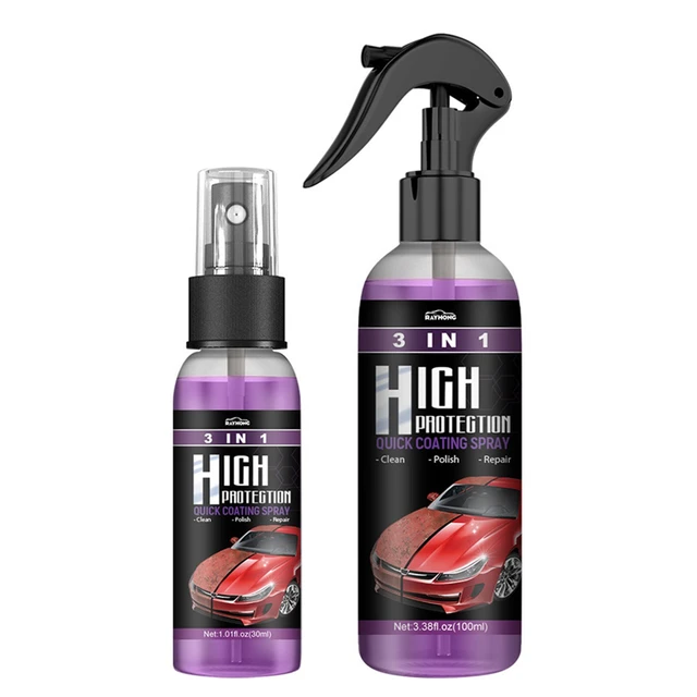 3 in 1 High Protection Quick Car Coating Spray For Cars Paint