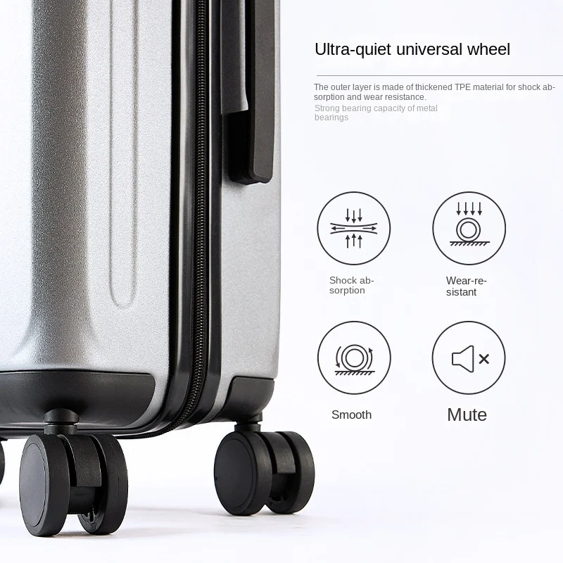 Luggage 20 inch business password box travel box Luggage Trolley Case Travel  Multi-Functional Password Suitcase on wheels Cabin