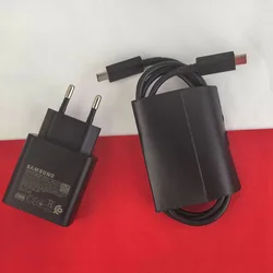45W PD Super Fast Charge Adapter with 5A Type - C Cable - EU and 1m Cable