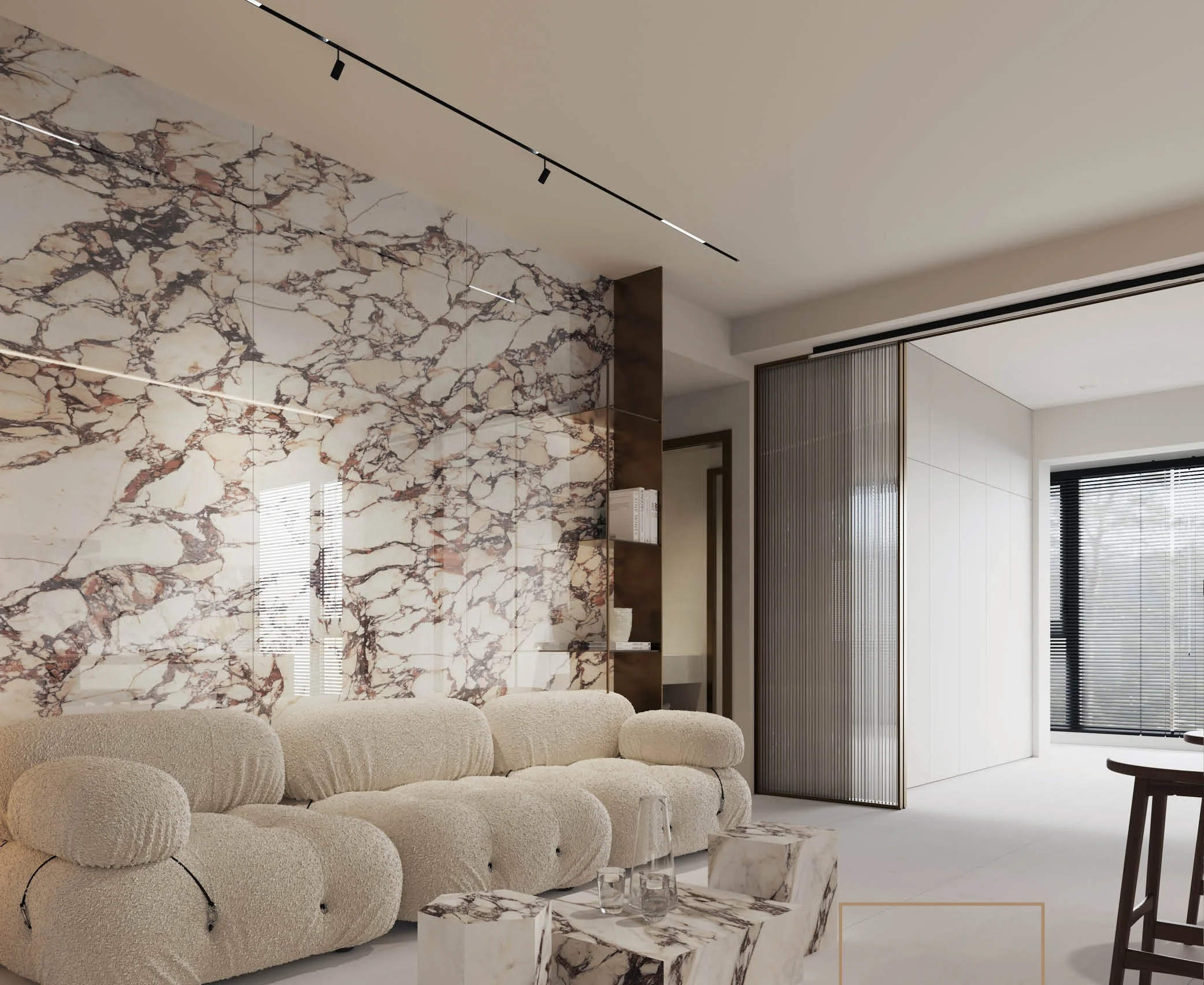 

China 1600x3200x9mm Large Size Artificial Calacatta Gold Floor Backsplash Wall Background Panel Sintered Stone Big Slabs