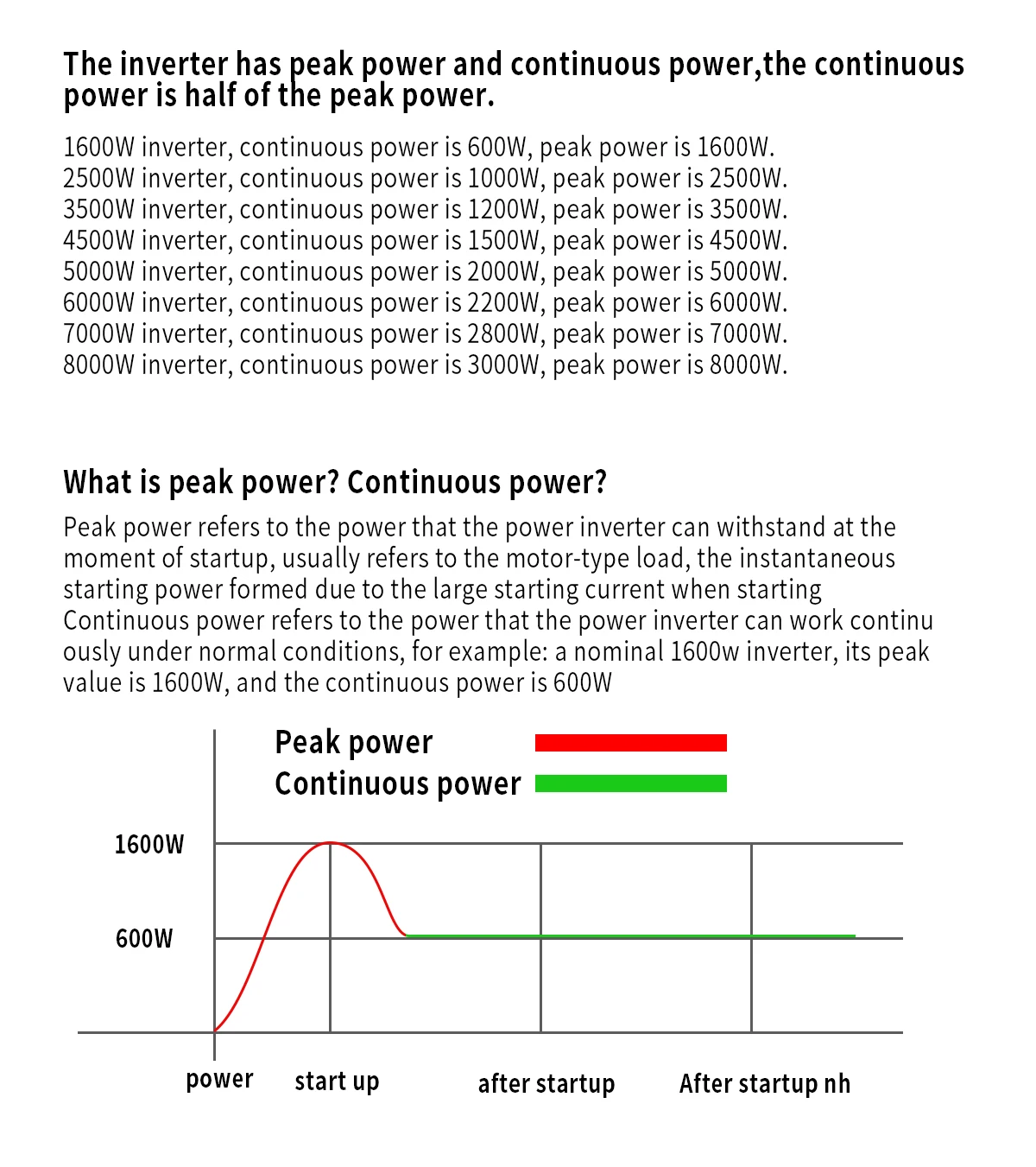 Inversor dc12v24v ac 220v tensão 5060hz poder