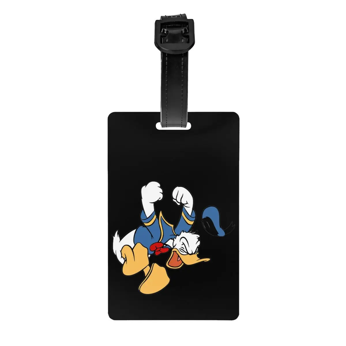 

Angry Donald Duck Cartoon Luggage Tag Cartoon Baggage Tags Privacy Cover ID Label