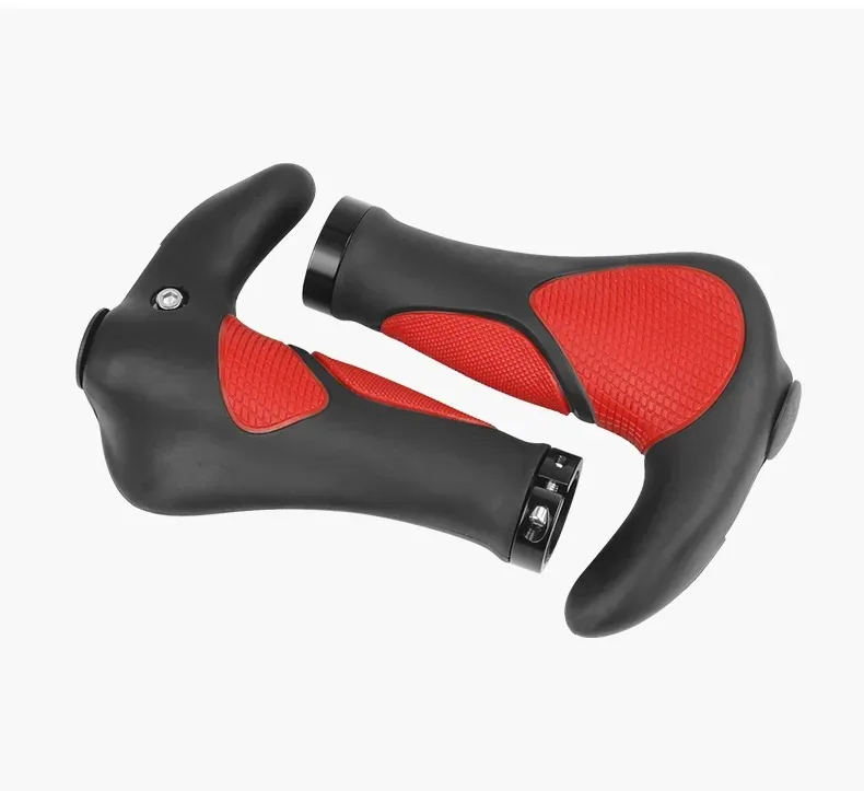 Description Picture 6 of itemBicycle Grip Handlebar End Cap Aluminium Alloy Lock Mountain Handle Bar Grip Bike Anti-Skid Rubber Bicycle Skid-Proof Grips Part