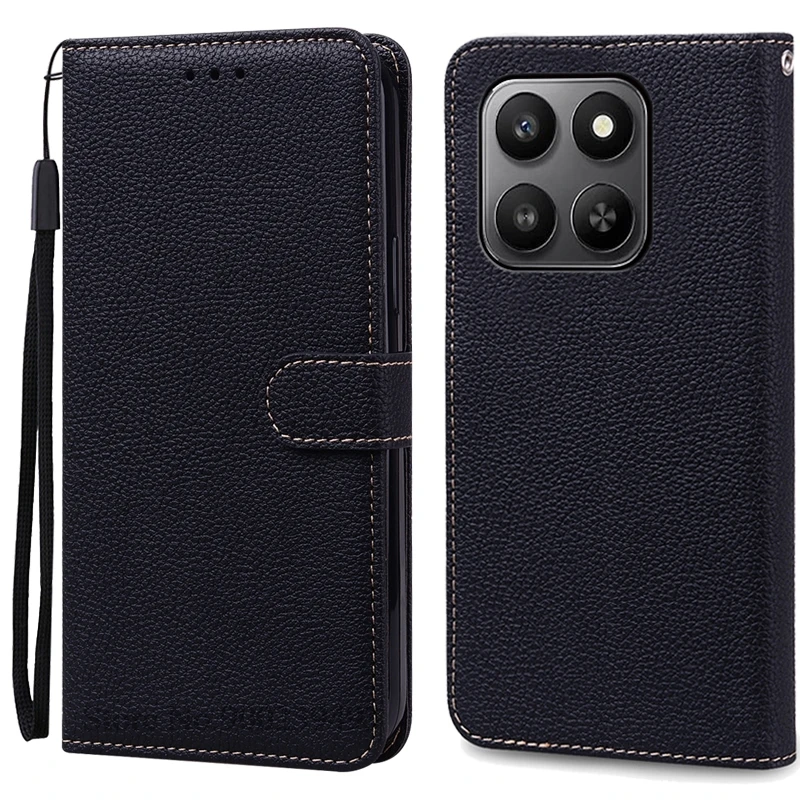Leather Flip Wallet Case