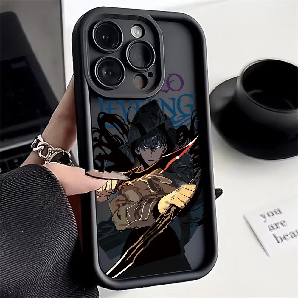Vibrant Anime Solos Leveling Art Phone Case