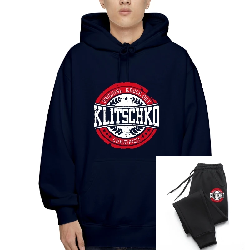 

New Wladimir Klitschko Boxing Logo Mens Black SweaSweatOuterwear Hoodie Drawstring S To 3Xl