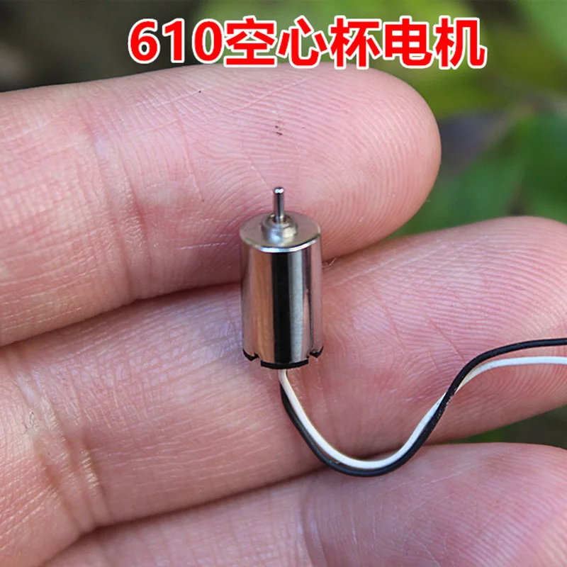 RC için 6x10mm Çekirdeksiz 3.7V DC Mini Motor