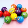 Funny Expression Soft Balls Sponge Stress Ball Squeeze Smile Face Grimace PU Foam for Kids Soothing toy wrist movement Toy Balls 3