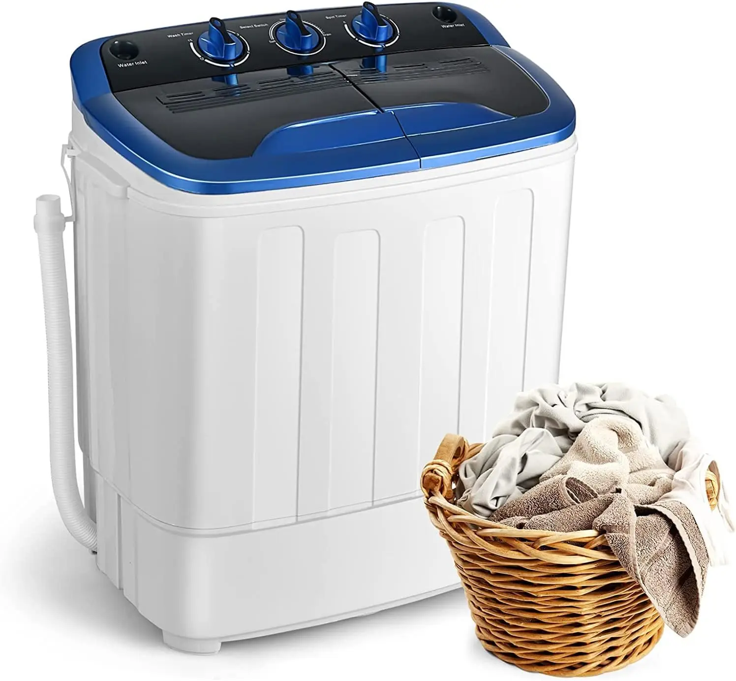 

Mini Washing Machine, XPB36-1208-Blue, Blue