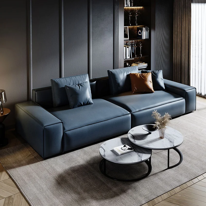 

lazy sectional theater leather Conference Room Hospitality Sofa Simple Modern Leather Art Sofa Living Room Sofa Office Furniture