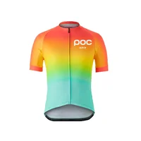 2025 New HPIT POC Cycling Jersey Colour Cycling Racing Tops Short Sleeve Bike Jersey Road Cycling Shirts Summer Bicycle Jerseys 1