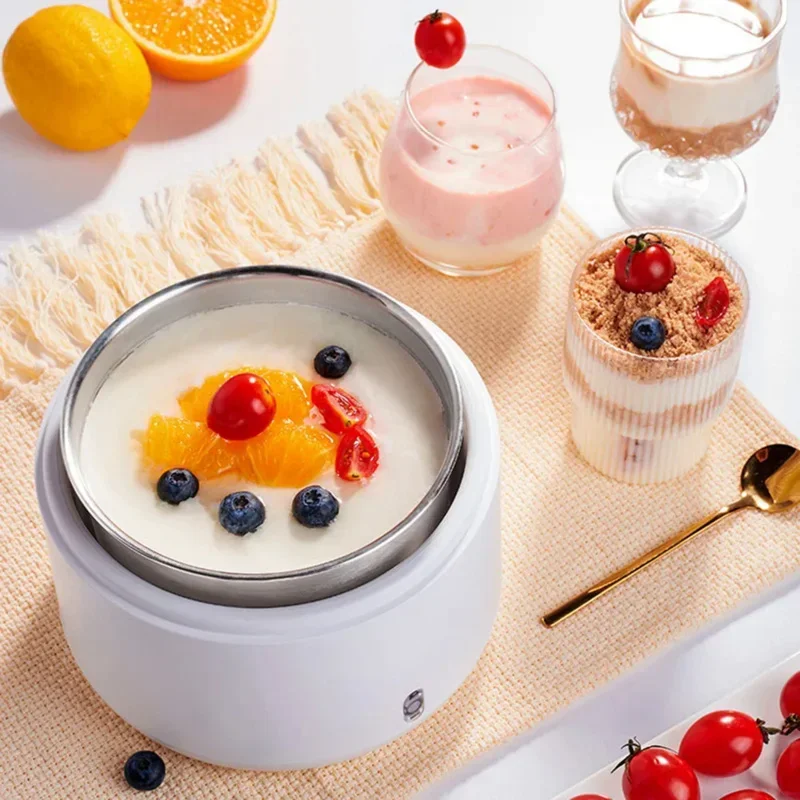 Electric Yogurt Maker Automatic Constant Temperature Yogurt Machine DIY Rice Wine Natto Stainless Steel Liner 220V