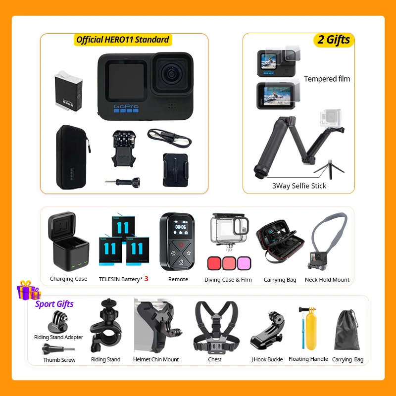 GoPro◇HERO 11 BLACK/CHDHX-112-FW（GoPro video camera HERO 11 