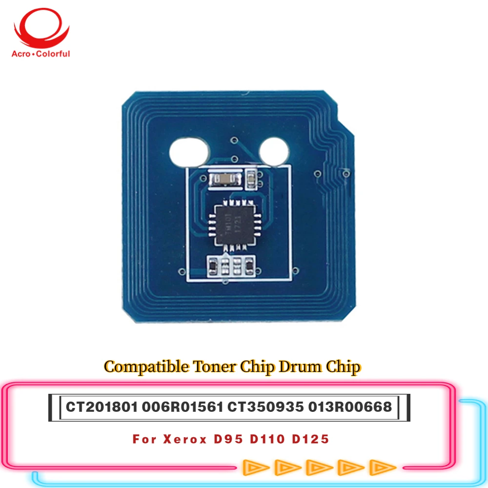 

006R01561 CT201801 Compatible Chip For Xerox D95 D110 D125T Laser Printer Copier Toner Cartridge CT350935 013R00668