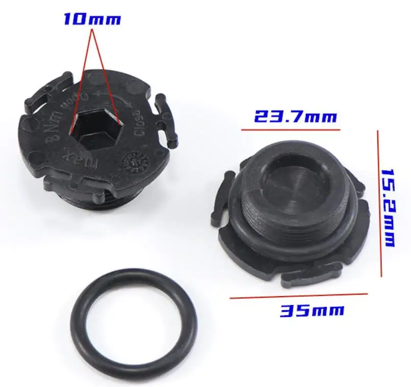 

for BMW Oil Sump Drain Plug Key Tool Remover F20 F23 F22 F34 F30 F31 F36 F33 F32 F10 E89 1pcs