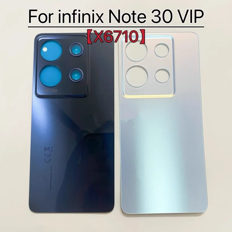 테크노 인피닉스 노트30 노트30프로 노트30VIP 5G X6710 X678B X6833B 배터리 커버 하우징 커버 수리 부품 도어