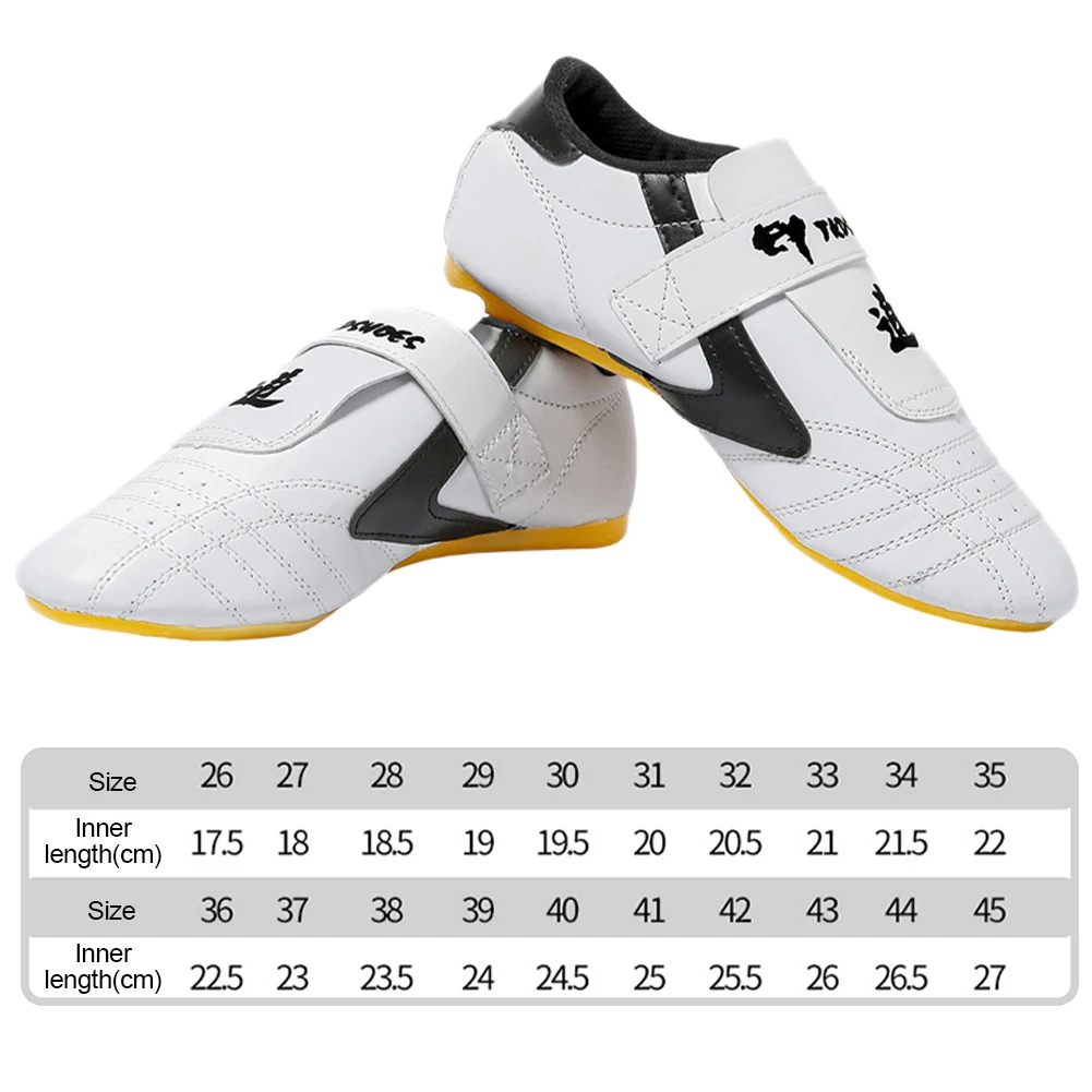 Description Picture 5 of itemTaekwondo Shoes Breathable Kung Fu Shoes Taichi Karate Martial Arts Wrestling Sneaker Adult Children Soft Sole Sport Shoes