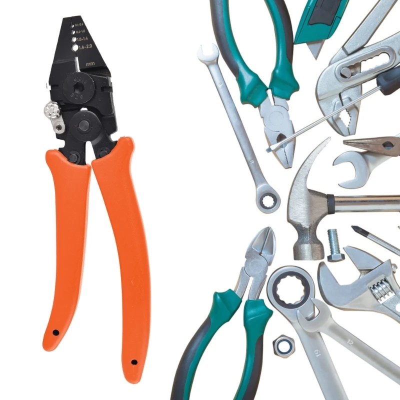 

Quality Crimping Pliers Secure Crimper for DIY Work Friend Family 40JE