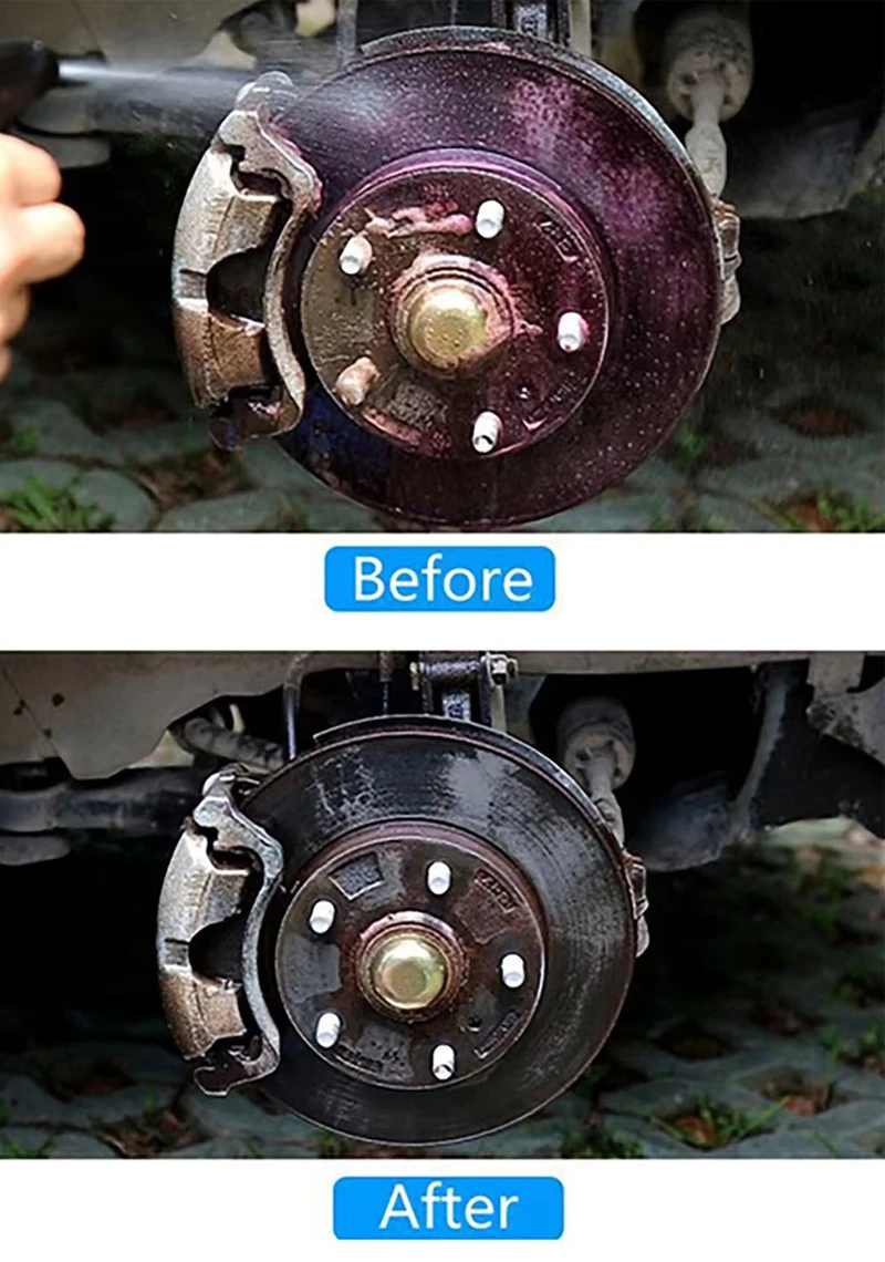 Car Cleaning Agent Iron Remover Protect Wheels Brake Discs Iron Dust Rim Rust Cleaner Auto Detail Chemical Car Care HGKJ S18 100/300ML