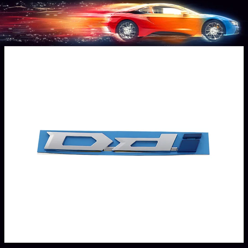 이스즈 DMAX 자동차 엔진 후드 펜더 트렁크 테일, 후면 보닛 명판 데칼 엠블럼 배지 스티커, 3D 프리미엄, D-MAX Ddi D di