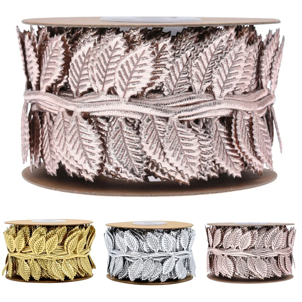 1Roll10MGiftsWrappingRibbonChampagneGoldPackingRibbonSash