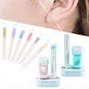 11cm 70pcs Ear Hole Cleaning Line Piercing Aftercare Sterilization Disposable Earrings Hole Cleaner Disinfection Ear Wires 1