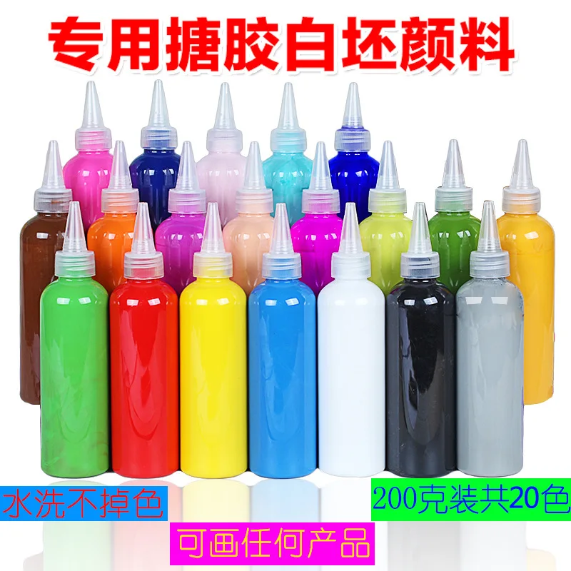 

Paint Divided Strip Plaster Set Doll Painted Sealed Acrylic Diy Brush Digital Oil Painting Palette