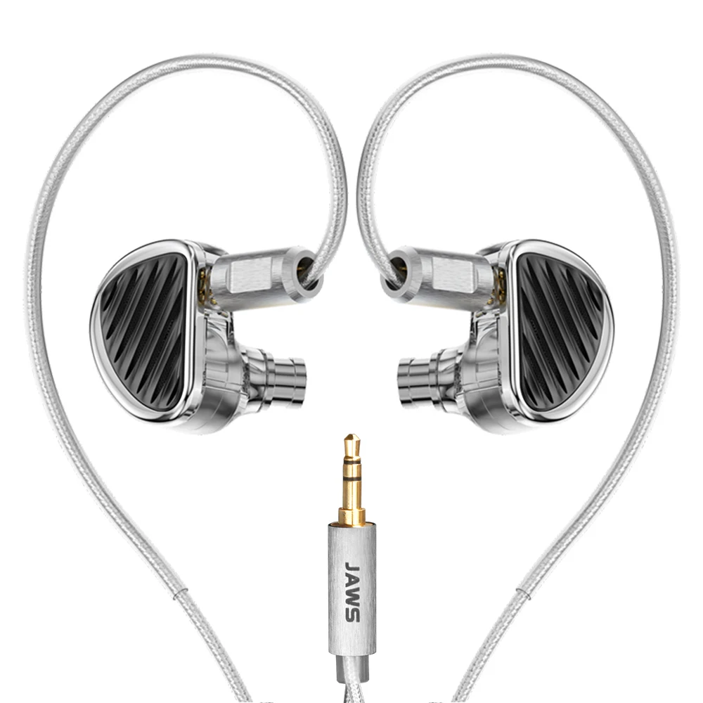 TRN JAWS In Ear Earphones 3DD 4BA 1PD Driver Technology HIFI