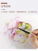 1Pc POTENTATE Brass Squirrel Hair Round Artist Paintbrushes Detachable Portable Travel Set for Watercolor,Gouache, Acrylic 5