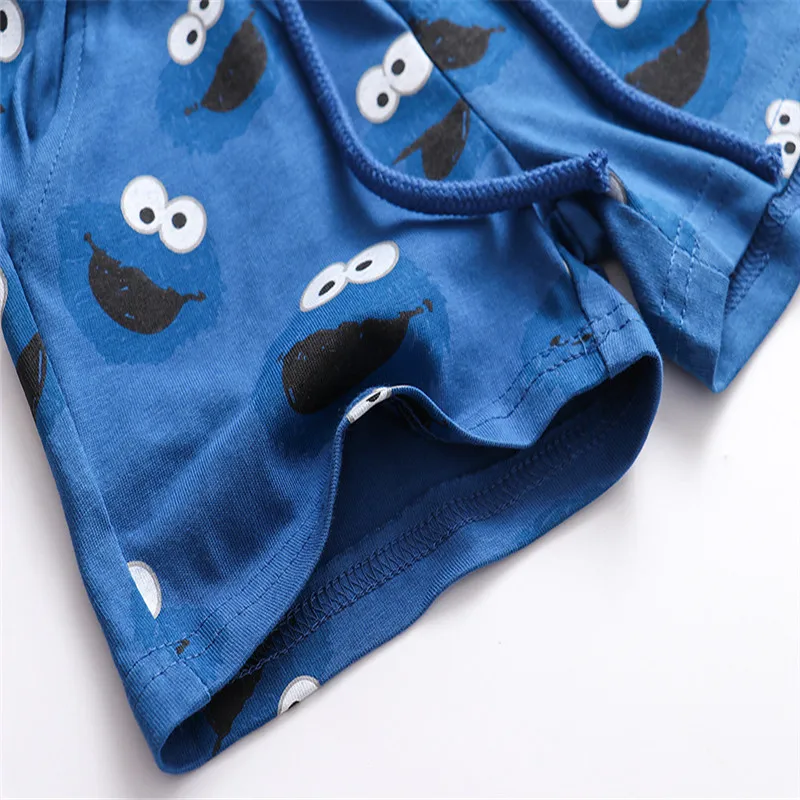 Boys Girls Shorts Summer Drawstring Kids Animals Short Pants Jumping Meters 2-7T Children's Clothing kids shorts