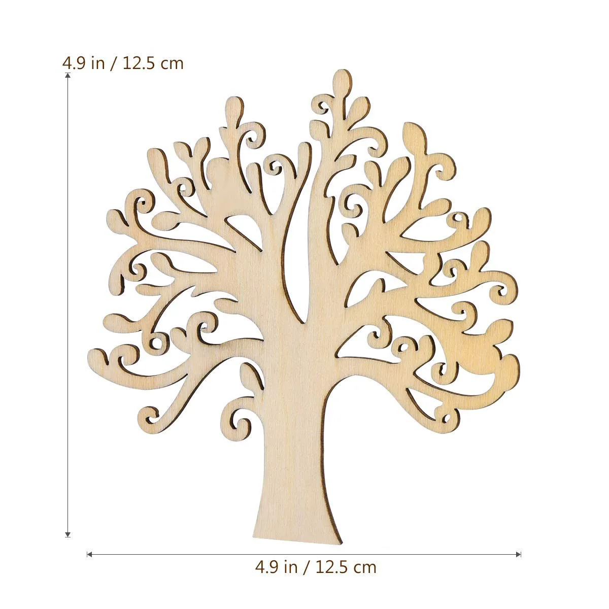 Arbre de Vie en Bois 20 cm  Art murale en bois, Deco peinture