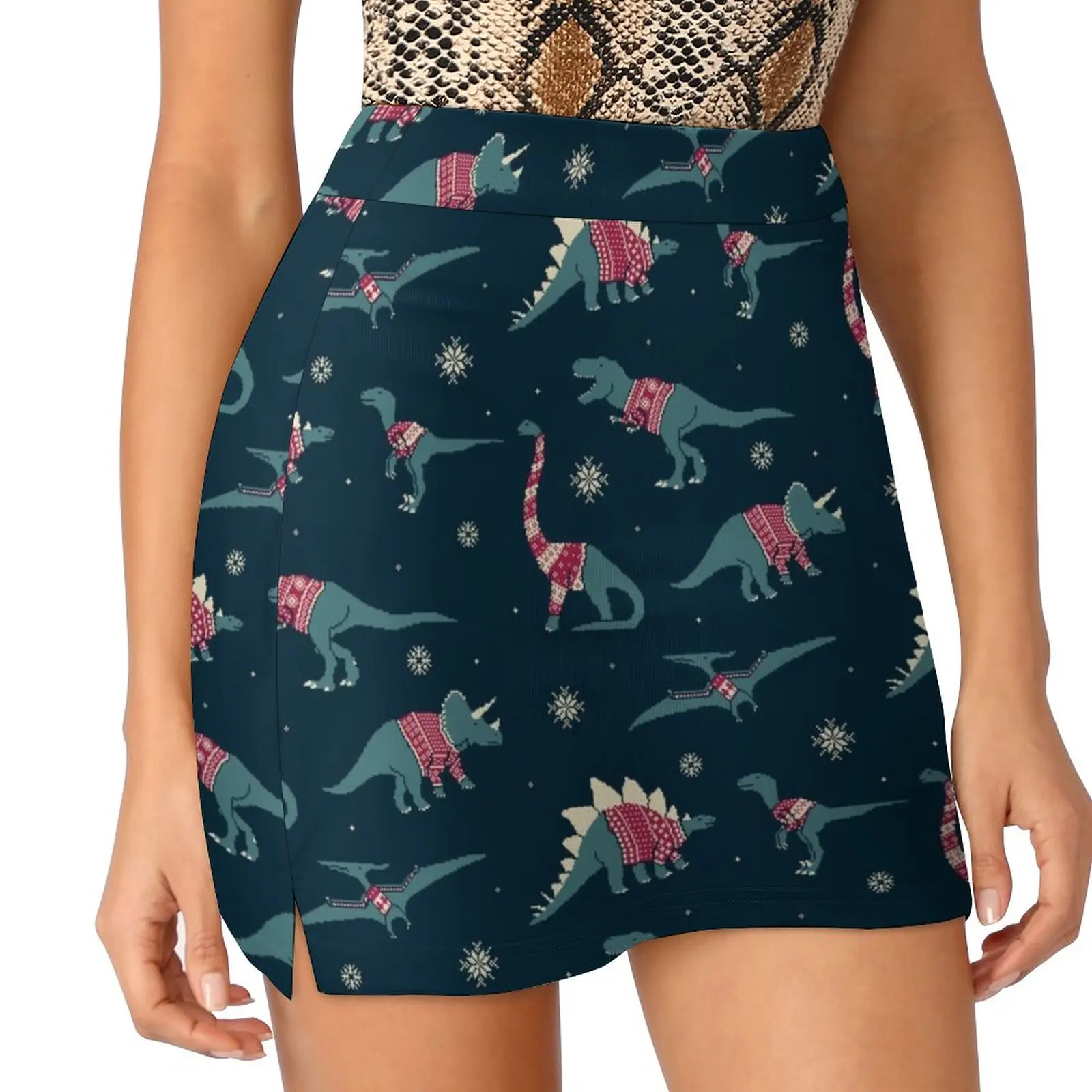 

Dinos In Sweaters Light Proof Trouser Skirt women's clothing trend 2023 Skort for women womens skirts short skirt for women